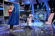 Election booth for European elections in the studio of